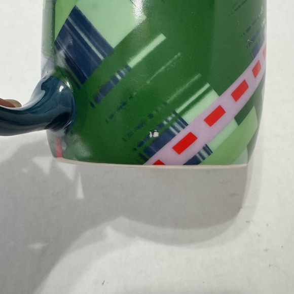 Starbucks 2020 Holiday Christmas Coffee Mug 18 oz Green Plaid Ceramic Collectble - Picture 6 of 6